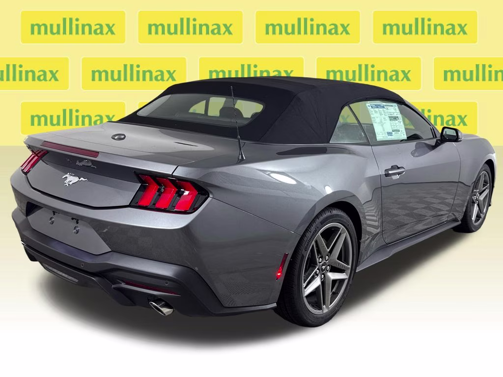 2026 Carbonized Gray Metallic Ford Mustang EcoBoost Premium RWD Convertible