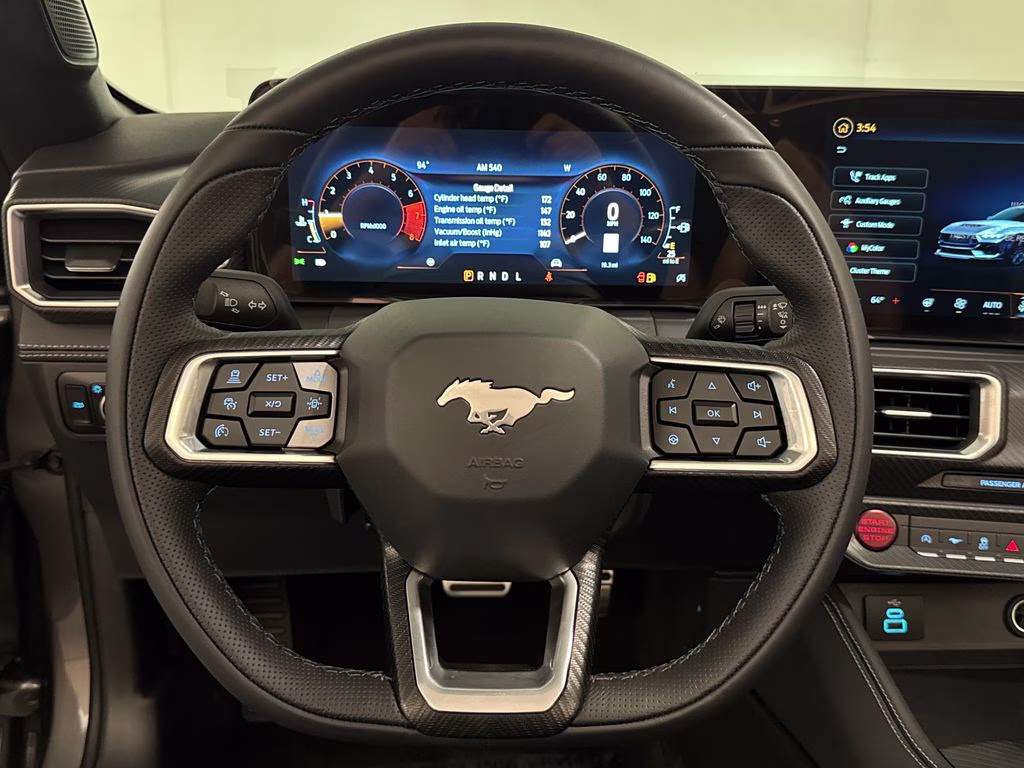 2026 Carbonized Gray Metallic Ford Mustang EcoBoost Premium RWD Convertible