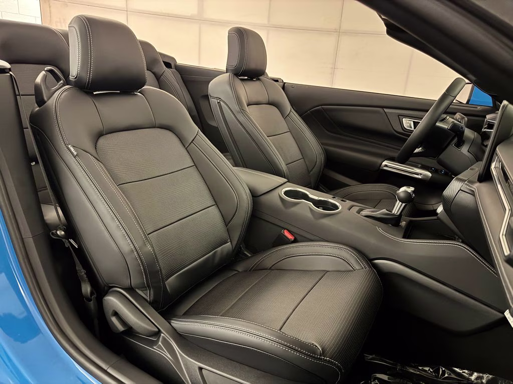 2026 Grabber Blue Metallic Ford Mustang EcoBoost Premium RWD Convertible