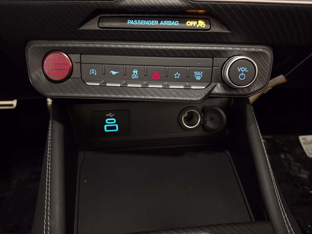 2026 Grabber Blue Metallic Ford Mustang EcoBoost Premium RWD Convertible