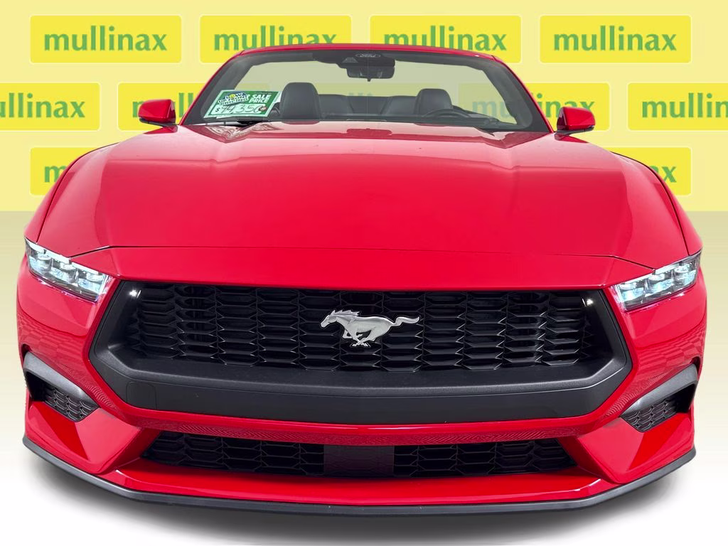 2026 Race Red Ford Mustang EcoBoost Premium RWD Convertible