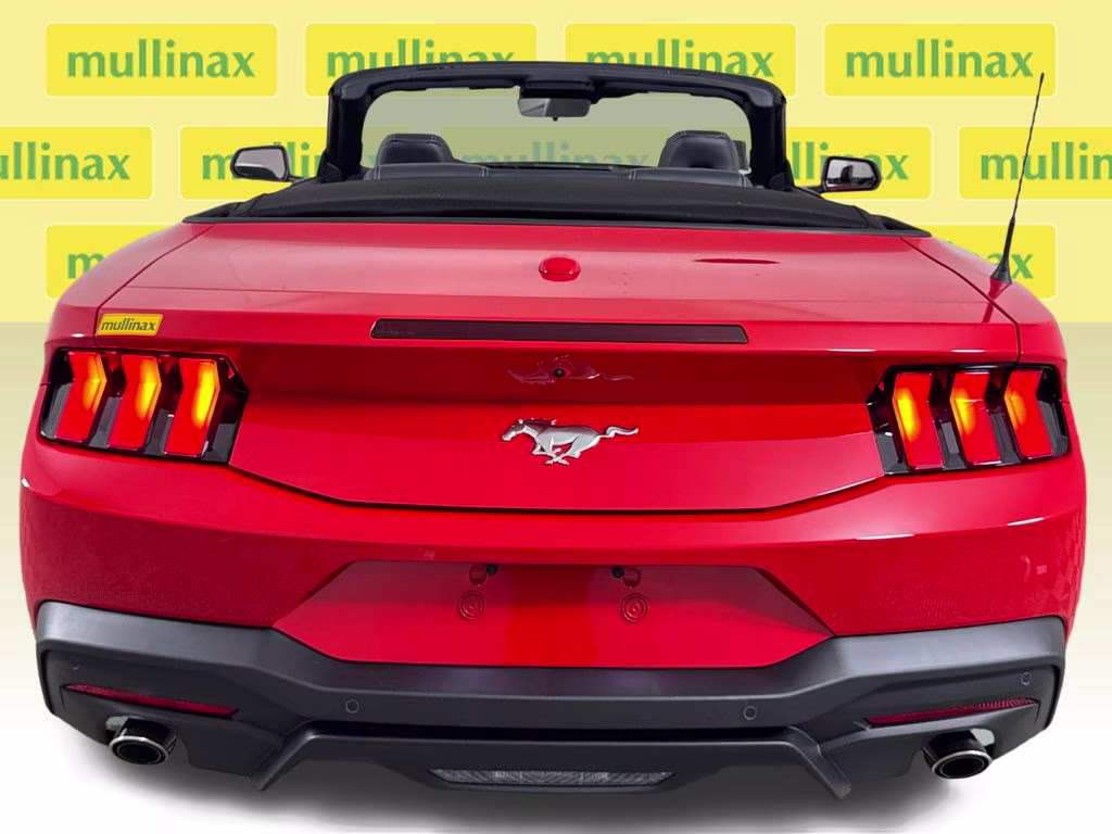 2026 Race Red Ford Mustang EcoBoost Premium RWD Convertible