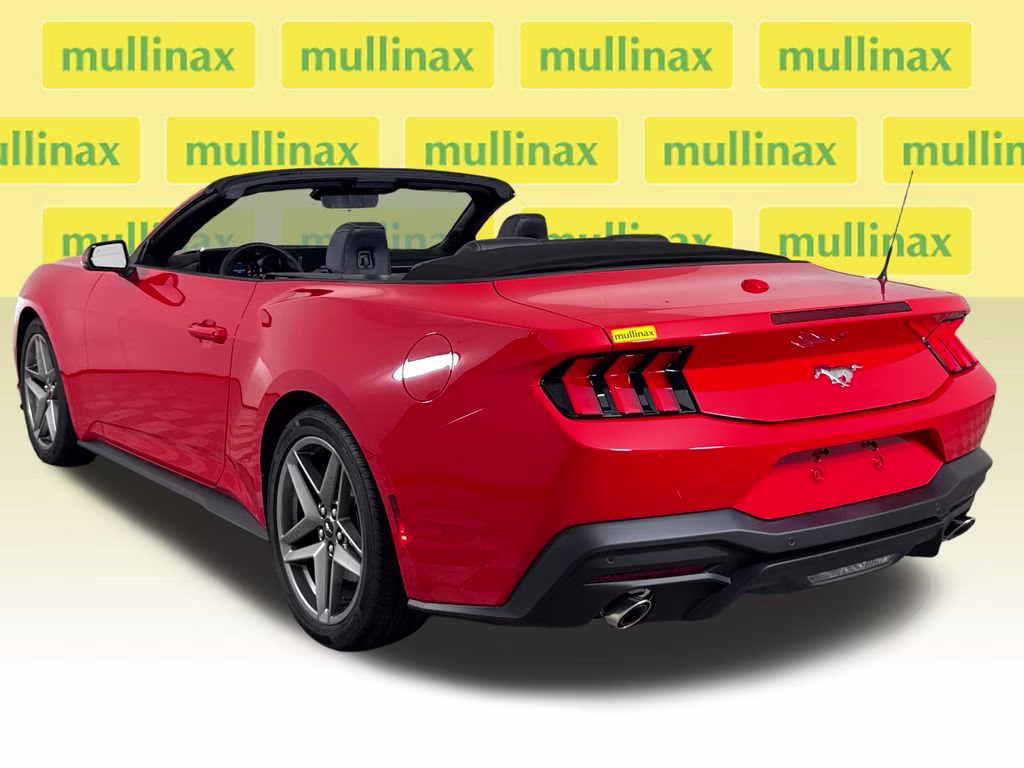 2026 Race Red Ford Mustang EcoBoost Premium RWD Convertible