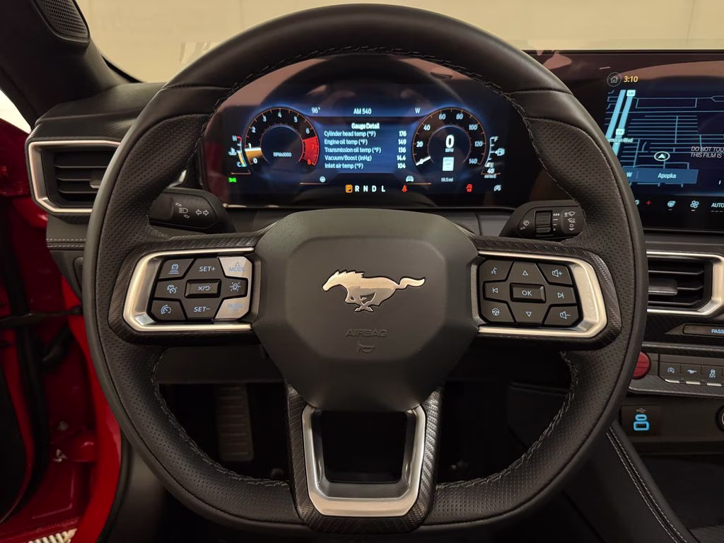 2026 Race Red Ford Mustang EcoBoost Premium RWD Convertible