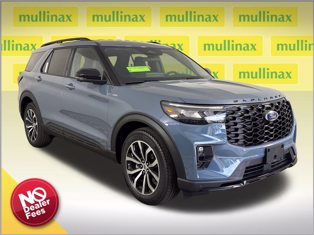 2026 Vapor Blue Ford Explorer ST-Line RWD SUV