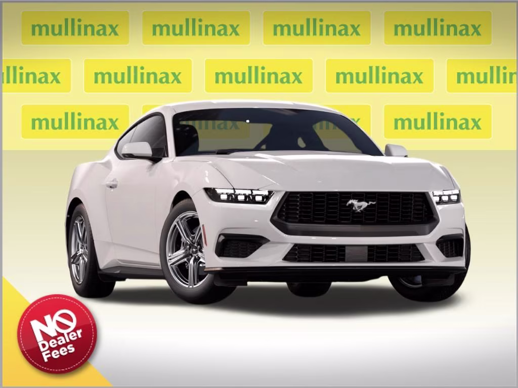 2026 Oxford White Ford Mustang EcoBoost RWD Coupe