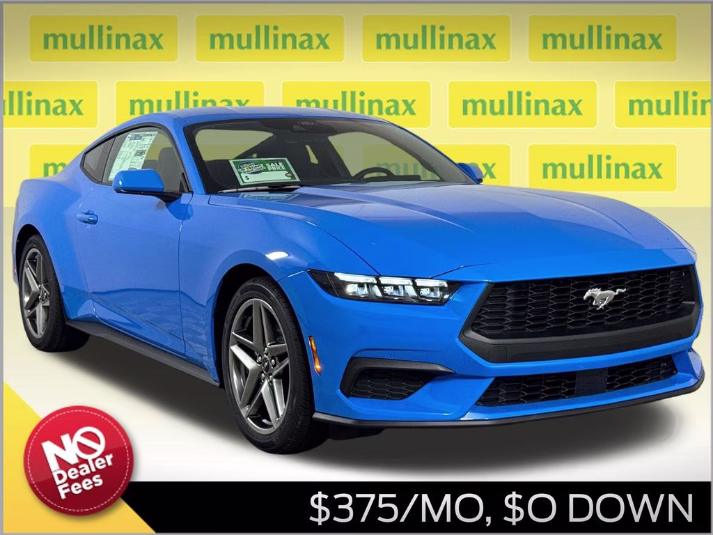 2026 Grabber Blue Metallic Ford Mustang EcoBoost RWD Coupe