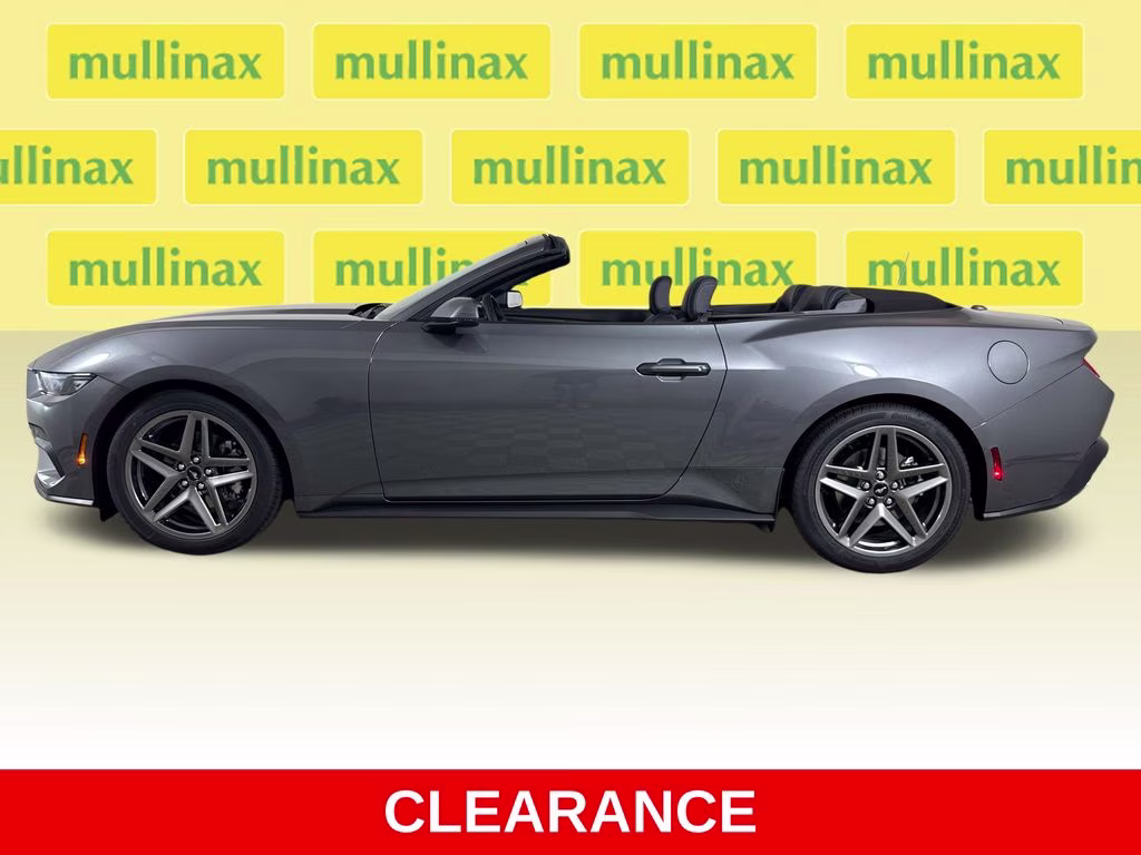 2026 Carbonized Gray Metallic Ford Mustang EcoBoost Premium RWD Convertible