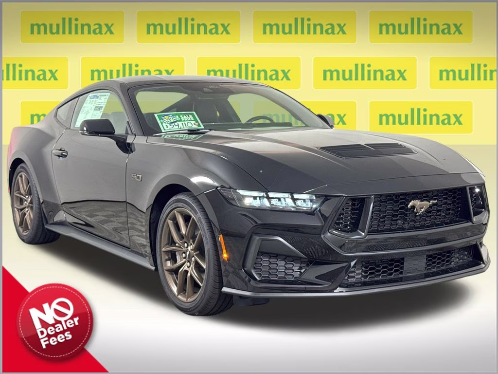 2026 Shadow Black Ford Mustang GT Premium RWD Coupe