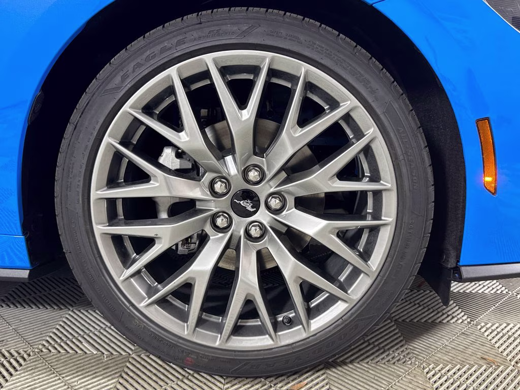 2026 Grabber Blue Metallic Ford Mustang EcoBoost Premium RWD Coupe