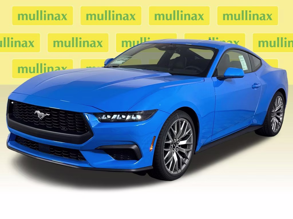 2026 Grabber Blue Metallic Ford Mustang EcoBoost Premium RWD Coupe