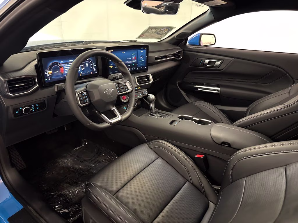 2026 Grabber Blue Metallic Ford Mustang EcoBoost Premium RWD Coupe