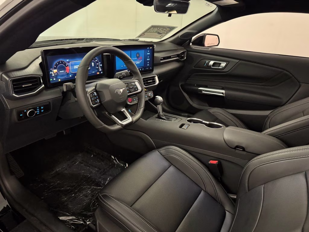 2026 Shadow Black Ford Mustang EcoBoost Premium RWD Coupe