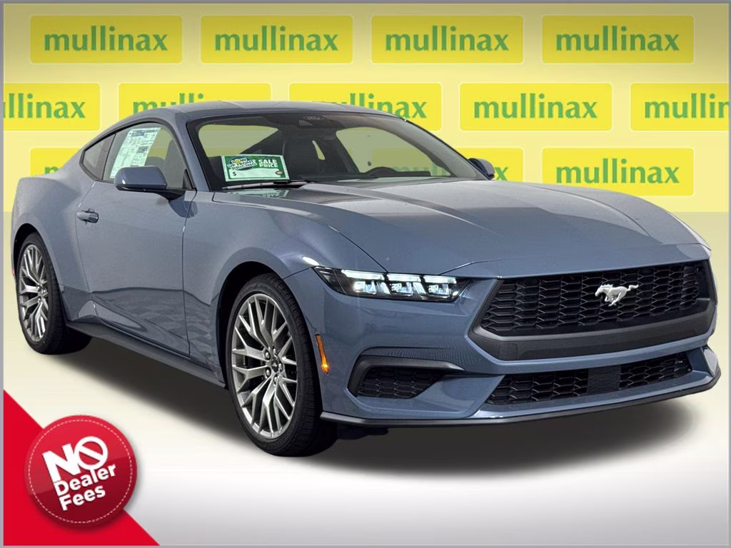 2026 Vapor Blue Metallic Ford Mustang EcoBoost Premium RWD Coupe