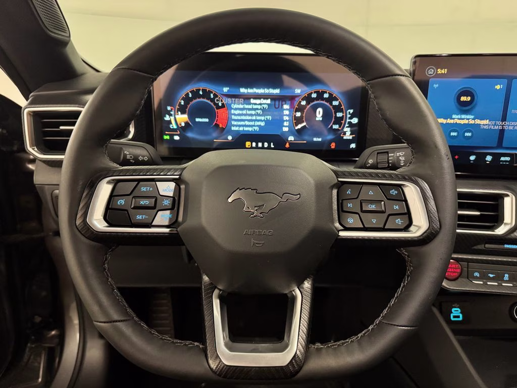 2026 Carbonized Gray Metallic Ford Mustang EcoBoost Premium RWD Coupe