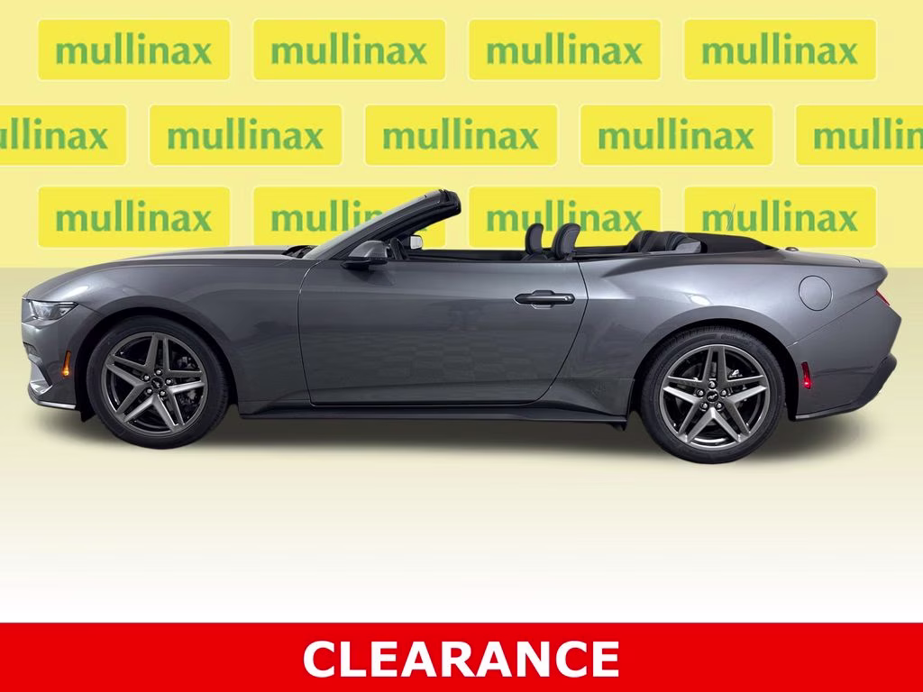 2026 Carbonized Gray Metallic Ford Mustang EcoBoost Premium RWD Convertible
