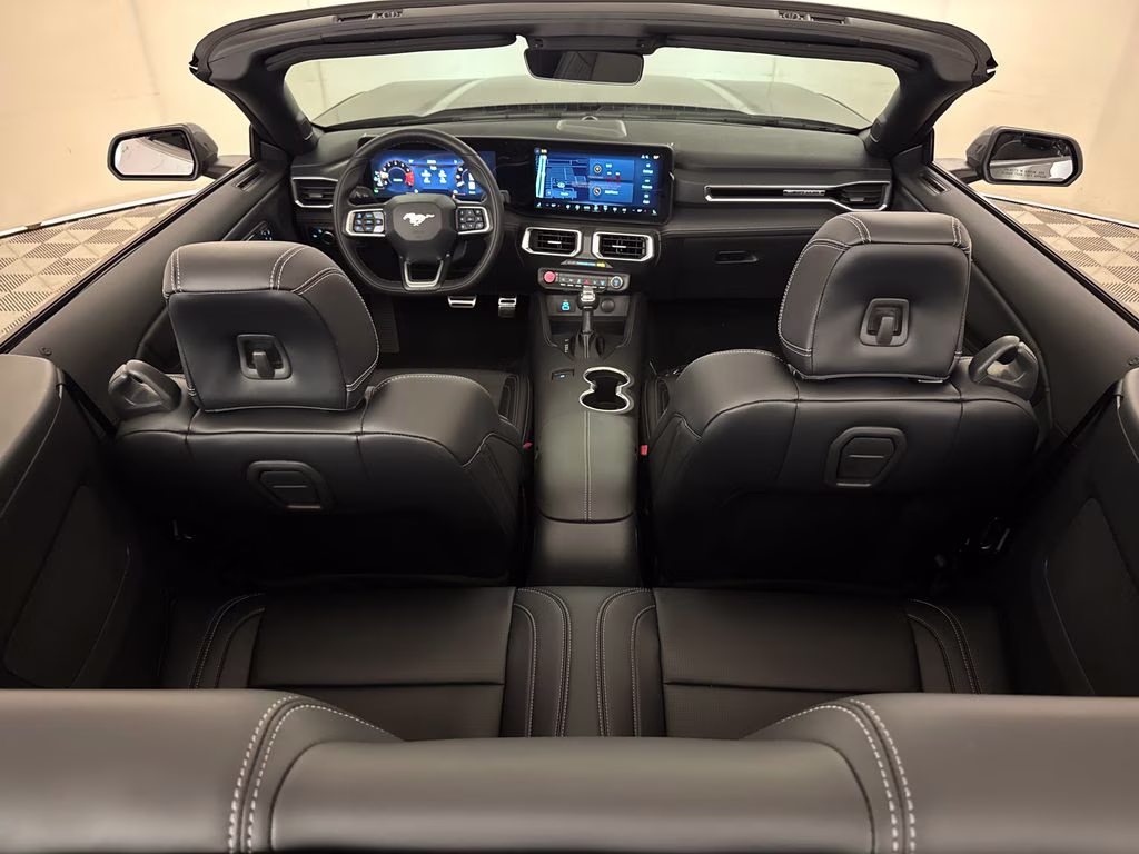 2026 Carbonized Gray Metallic Ford Mustang EcoBoost Premium RWD Convertible