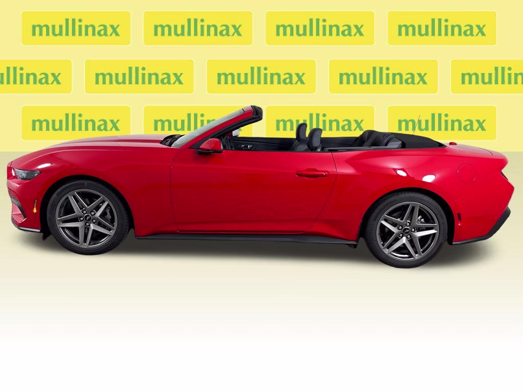 2026 Race Red Ford Mustang EcoBoost Premium RWD Convertible