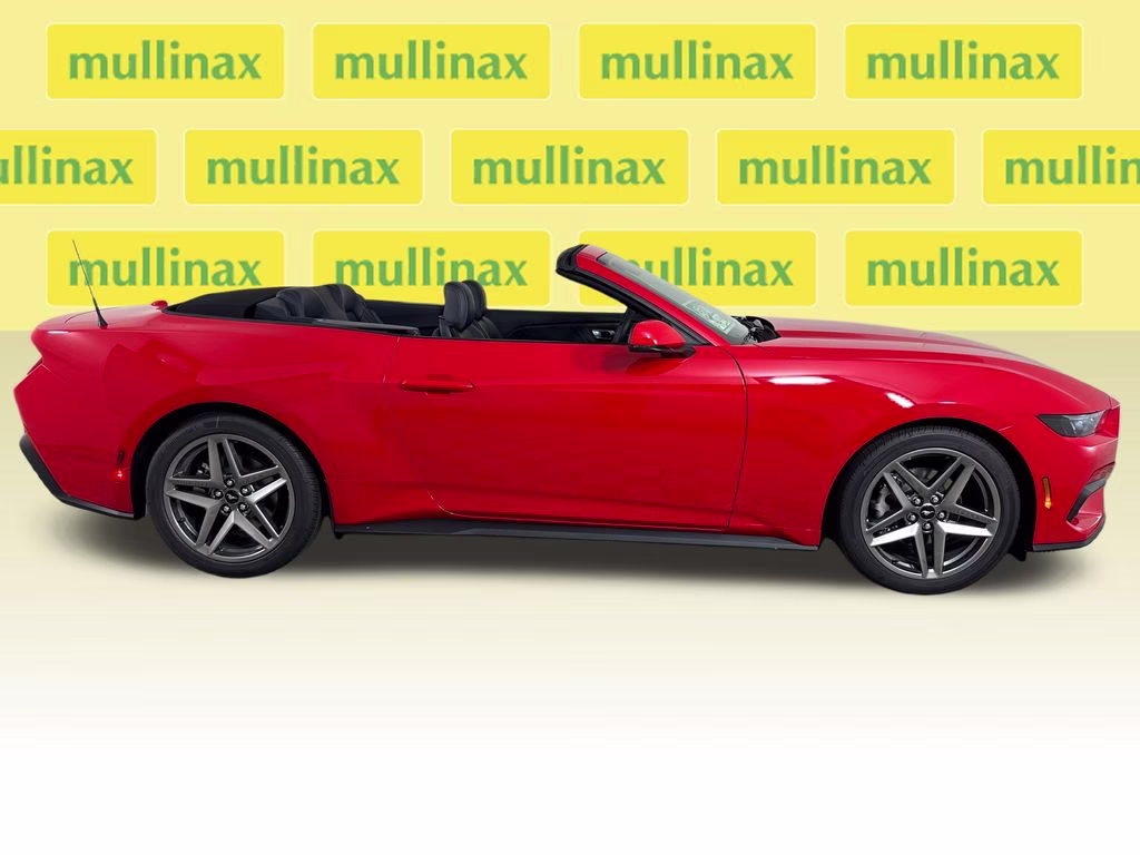2026 Race Red Ford Mustang EcoBoost Premium RWD Convertible