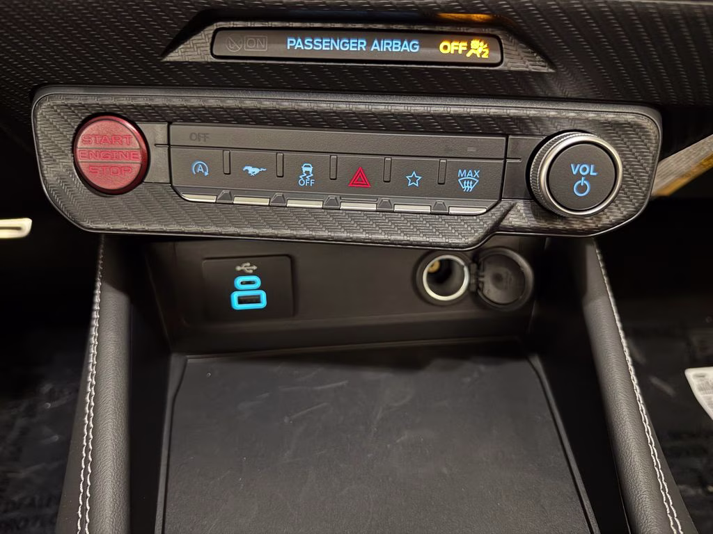 2026 Race Red Ford Mustang EcoBoost Premium RWD Convertible