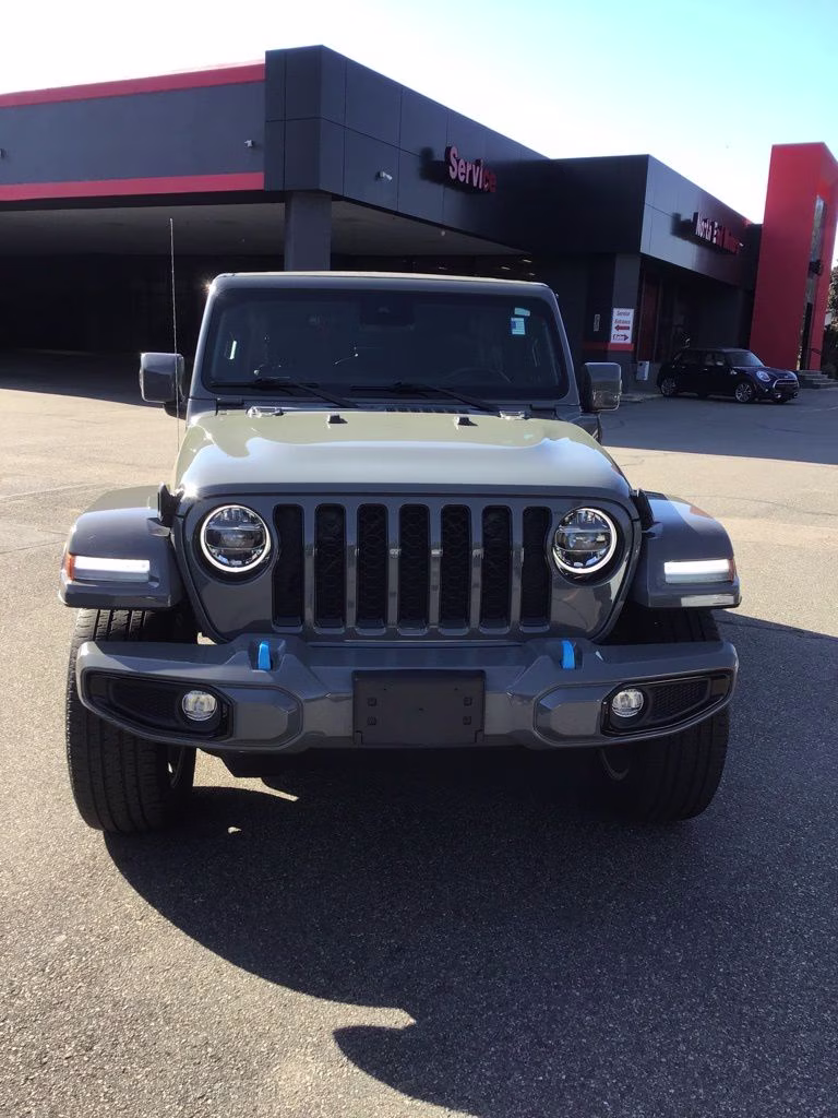 2022 Sting-Gray Clearcoat Jeep Wrangler Unlimited Sahara High Altitude 4xe 4X4 SUV