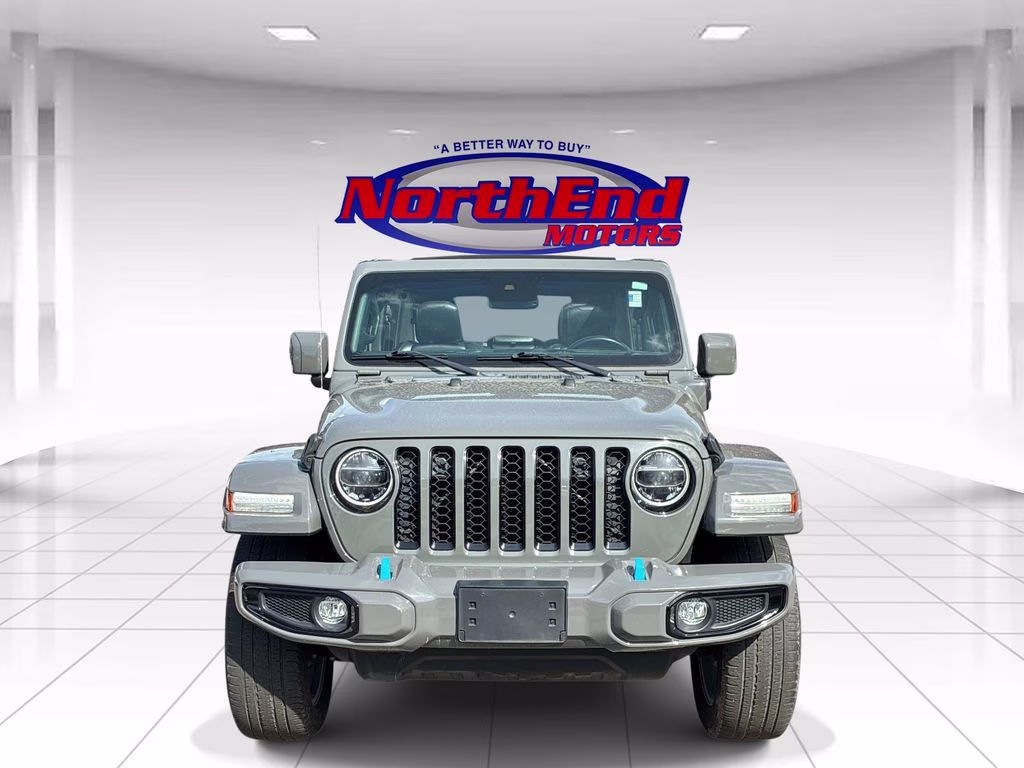 2022 Sting-Gray Clearcoat Jeep Wrangler Unlimited Sahara High Altitude 4xe 4X4 SUV