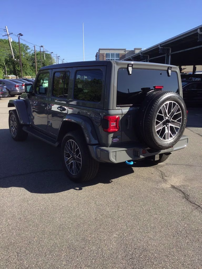 2022 Sting-Gray Clearcoat Jeep Wrangler Unlimited Sahara High Altitude 4xe 4X4 SUV