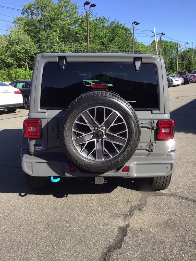 2022 Sting-Gray Clearcoat Jeep Wrangler Unlimited Sahara High Altitude 4xe 4X4 SUV
