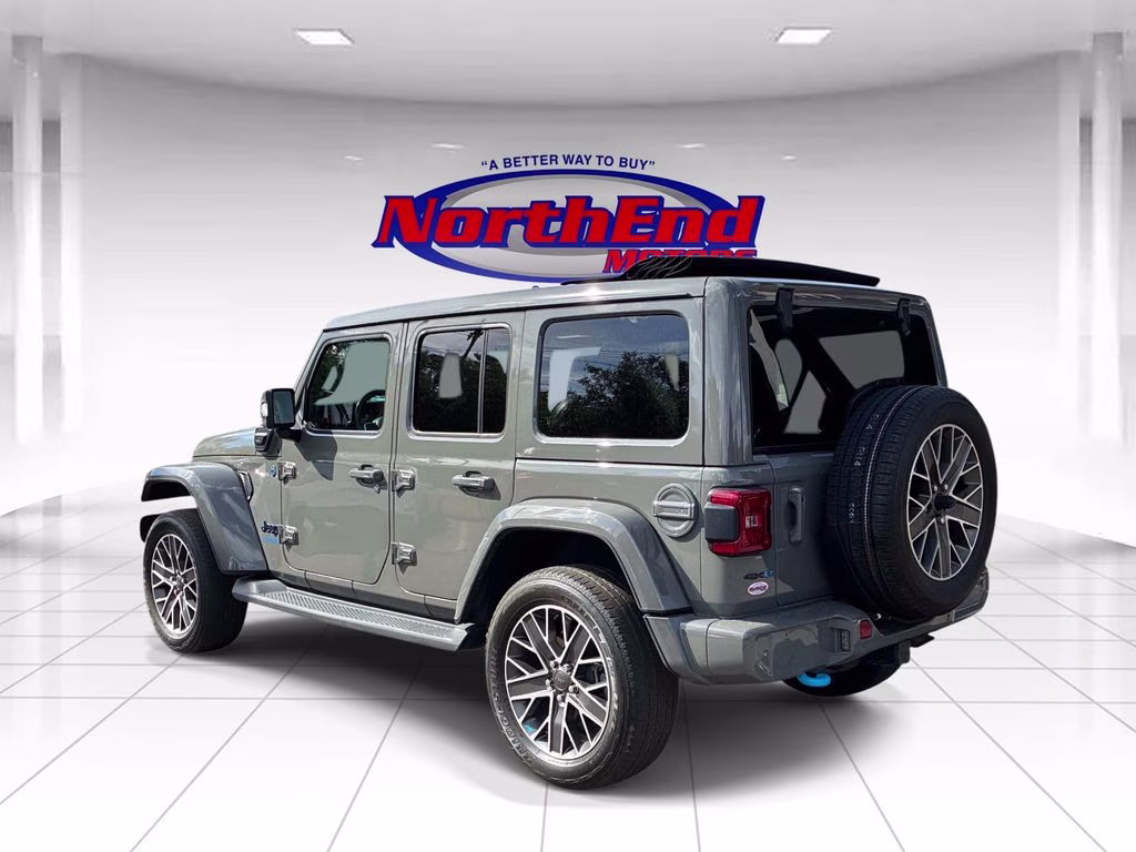 2022 Sting-Gray Clearcoat Jeep Wrangler Unlimited Sahara High Altitude 4xe 4X4 SUV