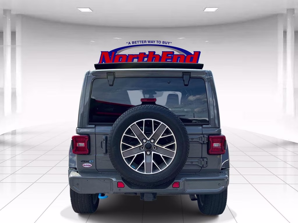 2022 Sting-Gray Clearcoat Jeep Wrangler Unlimited Sahara High Altitude 4xe 4X4 SUV