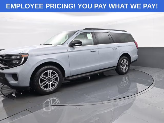 2026 Glacier Gray Metallic Tri-Coat Ford Expedition Max Active 4X4 SUV