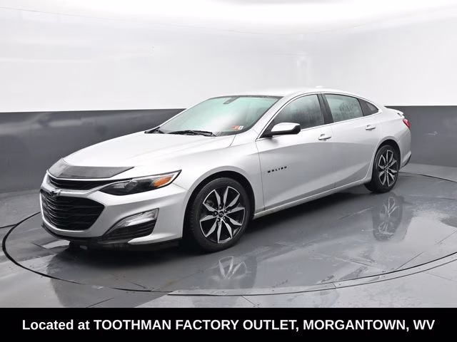 2020 Silver Ice Metallic Chevrolet Malibu RS FWD Sedan