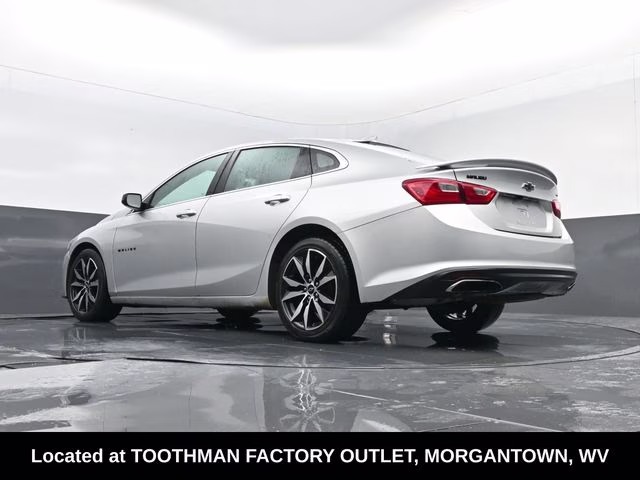 2020 Silver Ice Metallic Chevrolet Malibu RS FWD Sedan