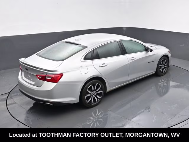 2020 Silver Ice Metallic Chevrolet Malibu RS FWD Sedan