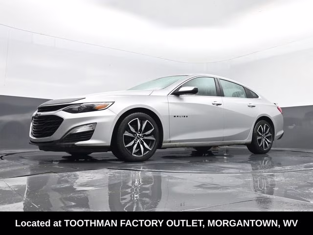 2020 Silver Ice Metallic Chevrolet Malibu RS FWD Sedan