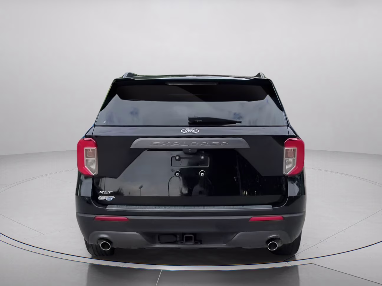 2021 Agate Black Metallic Ford Explorer XLT RWD SUV