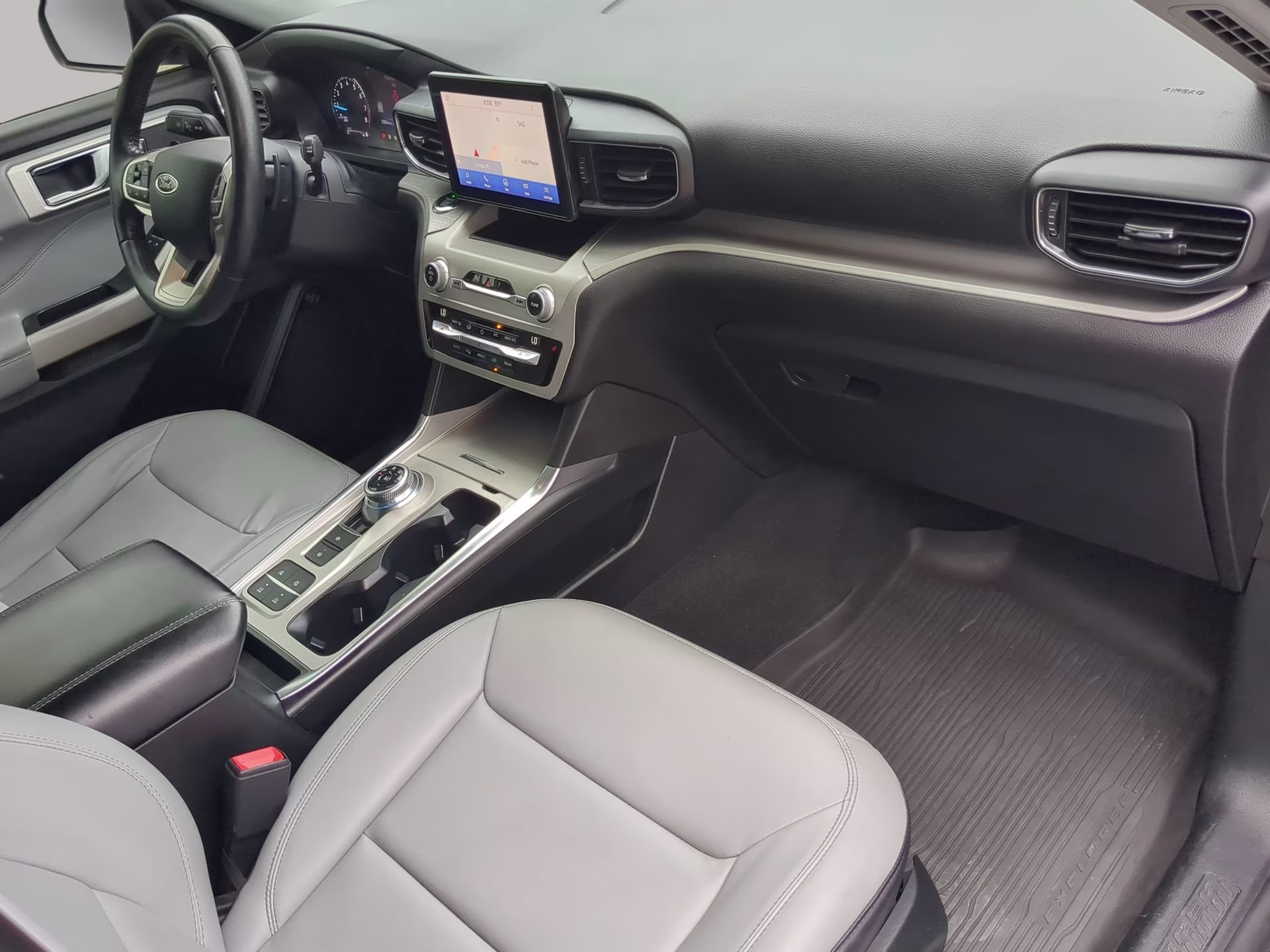 2021 Agate Black Metallic Ford Explorer XLT RWD SUV