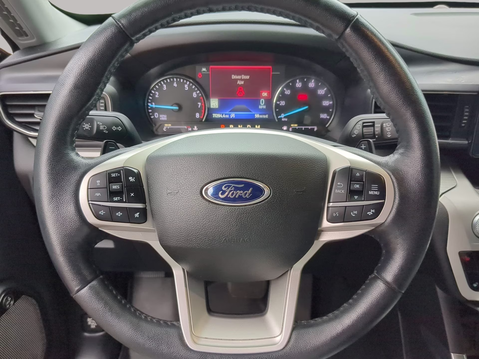 2021 Agate Black Metallic Ford Explorer XLT RWD SUV