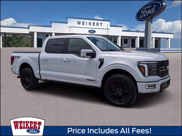 2025 White Metallic Ford F-150 Platinum 4X4 Truck