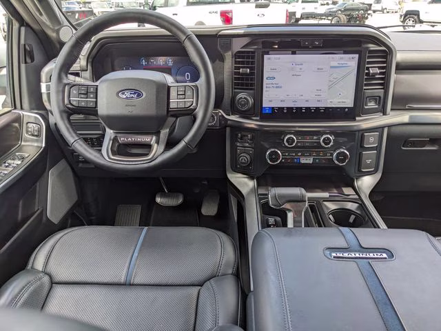 2025 White Metallic Ford F-150 Platinum 4X4 Truck