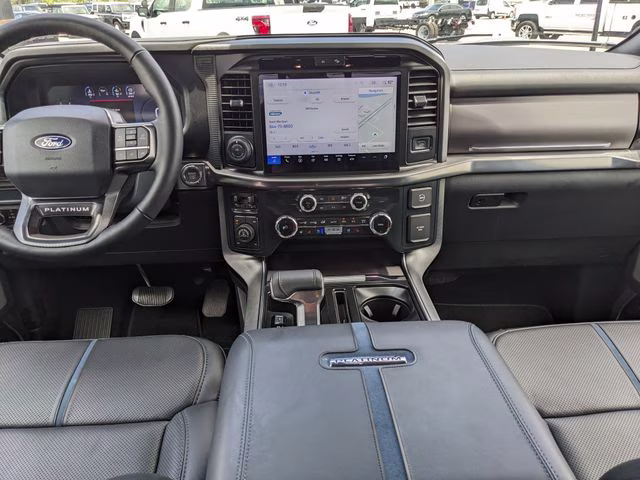 2025 White Metallic Ford F-150 Platinum 4X4 Truck
