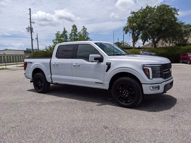 2025 White Metallic Ford F-150 Platinum 4X4 Truck