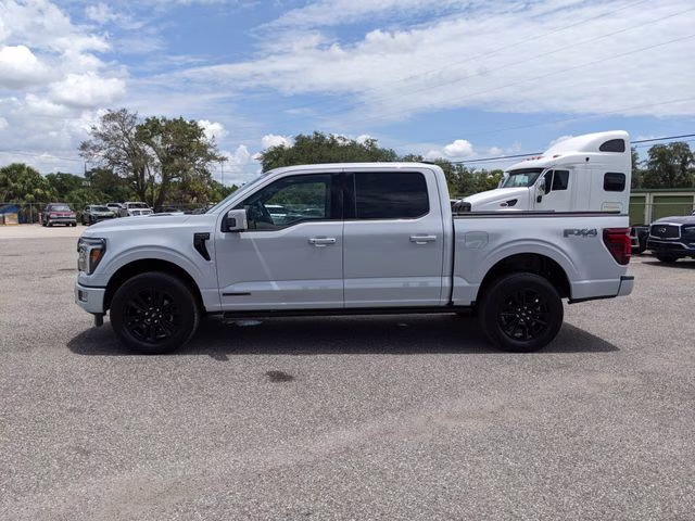 2025 White Metallic Ford F-150 Platinum 4X4 Truck