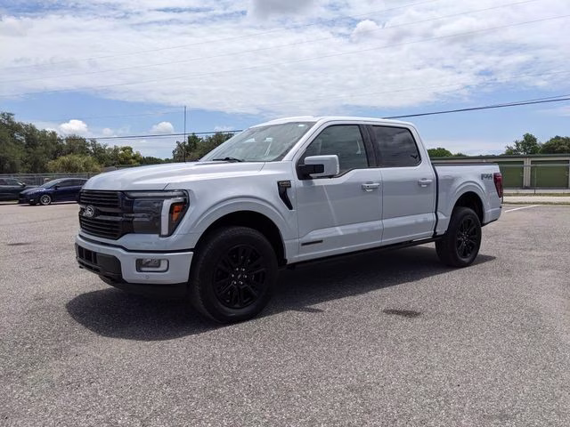 2025 White Metallic Ford F-150 Platinum 4X4 Truck