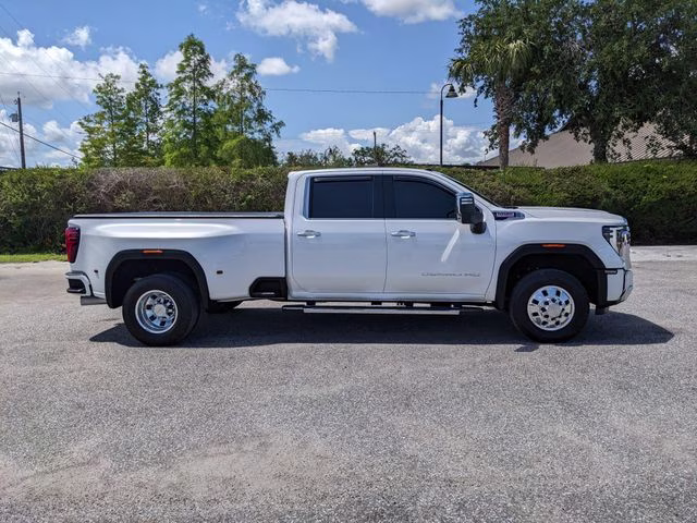 2025 White Frost Tricoat GMC Sierra 3500HD Denali 4X4 Truck