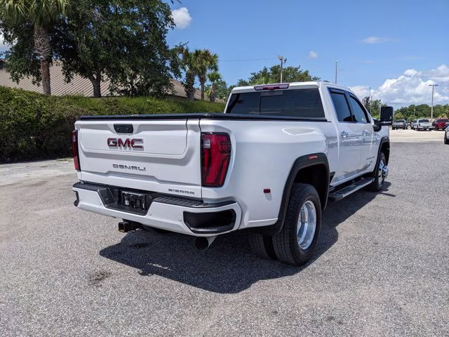 2025 White Frost Tricoat GMC Sierra 3500HD Denali 4X4 Truck