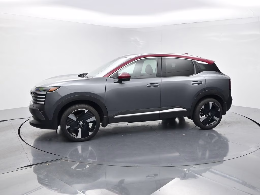 2025 Gun Metallic/Scarlet Ember Tintcoat Nissan Kicks SR AWD SUV