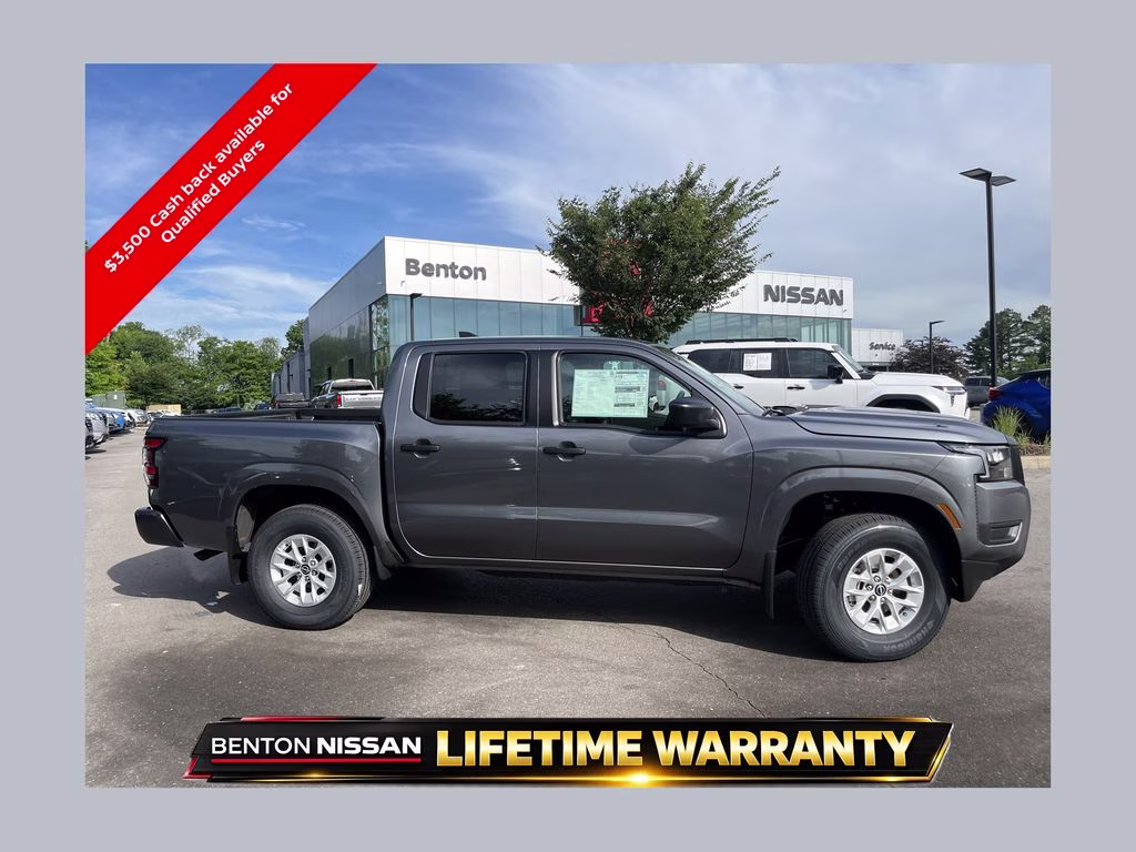 2026 Gun Metallic Nissan Frontier S 4X4 Truck
