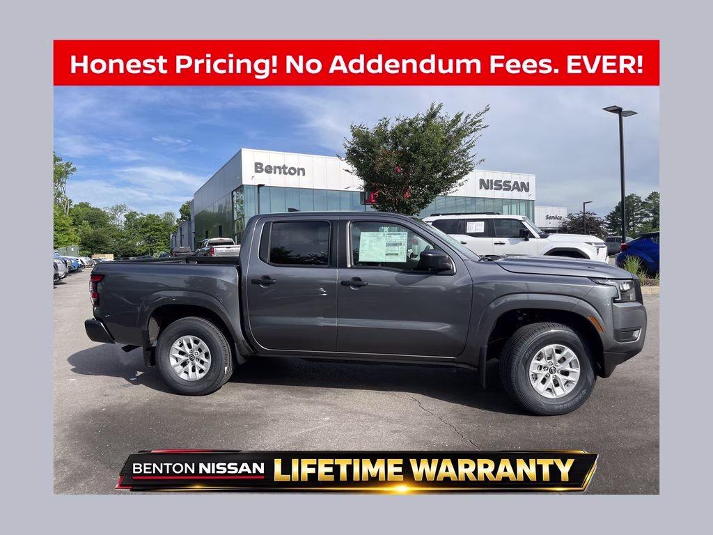 2026 Gun Metallic Nissan Frontier S 4X4 Truck
