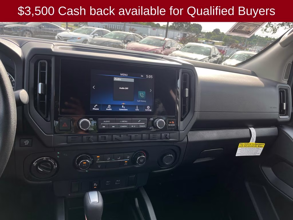 2026 Gun Metallic Nissan Frontier S 4X4 Truck